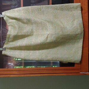 Doncaster Multicolor Textured Midi Skirt Made In Italy!